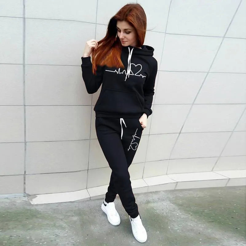 Levoire | Tuta Love combinaison sportive pour femmes Noir
