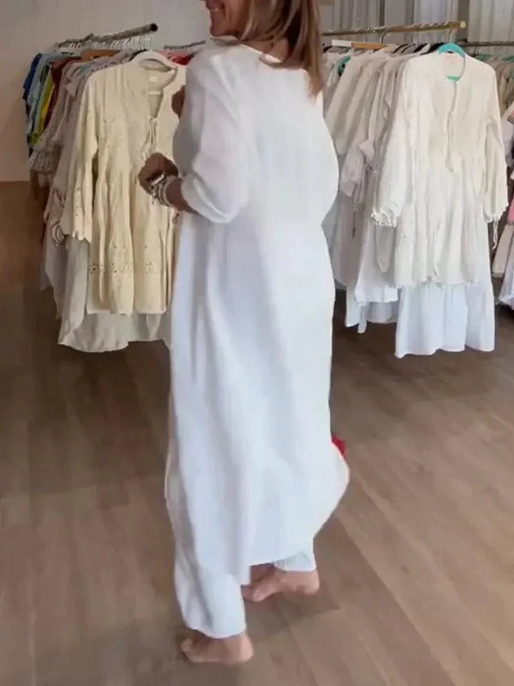 Levoire | Modèle Décontracté Vêtements En Lin Adaptés Vêtements Pour Femmes