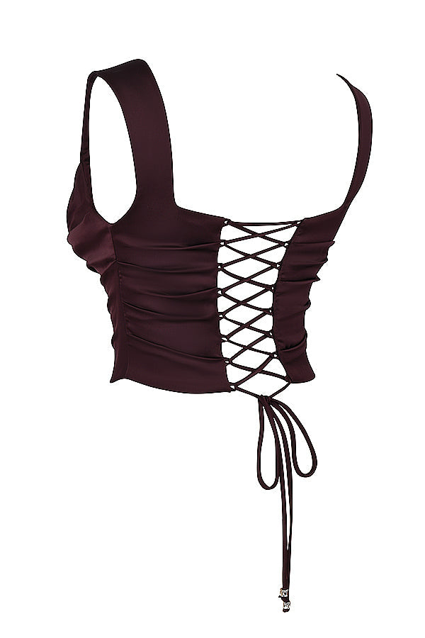 Levoire | Satina Corsage Top Et Jupe Maximale Setti
