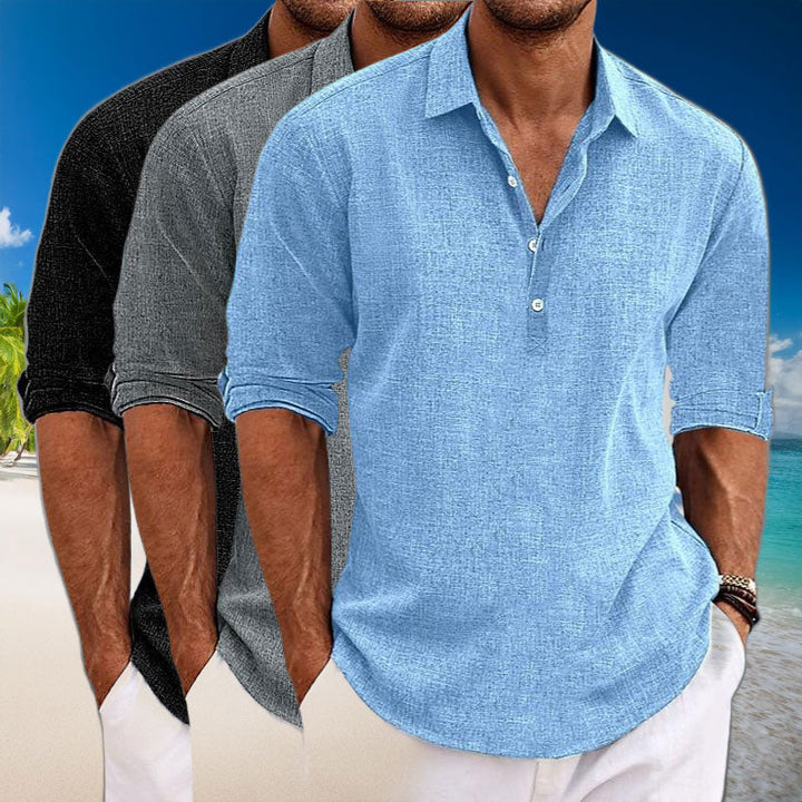 Levoire | Chemise Décontractée À Manches Longues