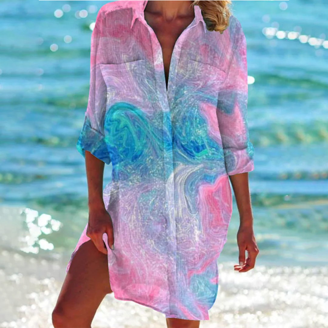 Levoire | Robe D'Été Pour Femmes Pour Les Journées Chaudes Rosa Sirène