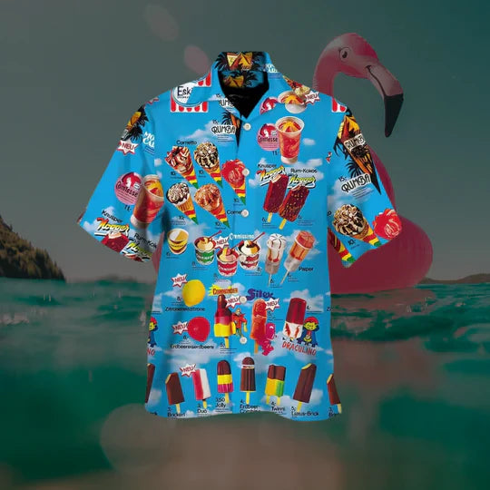 Levoire | Chemise À Glaces Bleu