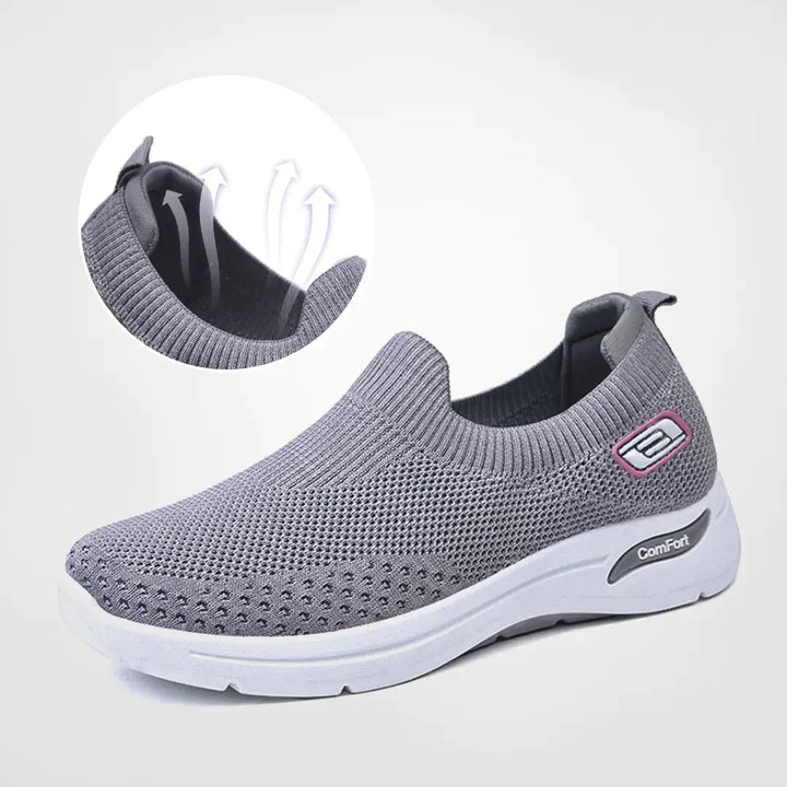 Levoire | Ultra Léger Chaussures Confortables Pour Femmes Gris