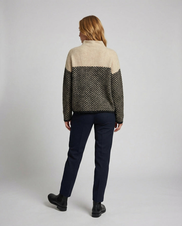 Pull à col roulé élégant et doux | Avriane
