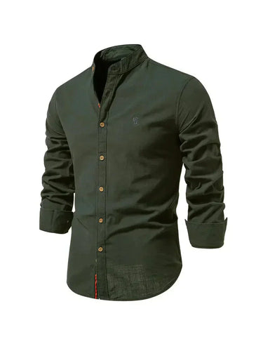 Levoire | Chemise De Loisirs En Mélange De Coton Pour Hommes