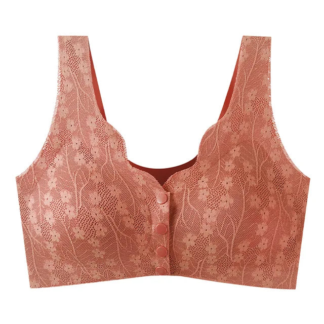 Levoire | Soutien Gorge Sans Coutures Confortable Corail