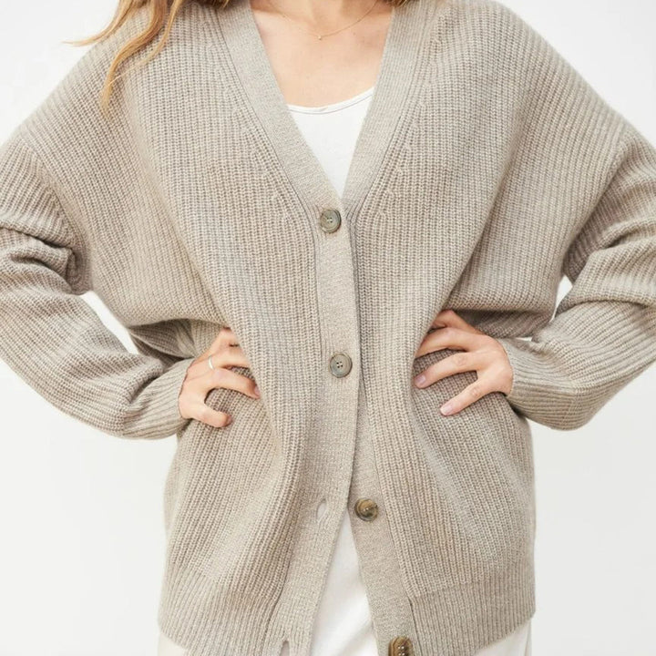 Levoire | Élégant Cardigan Long Pour Femmes