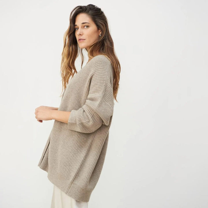 Levoire | Eng Ajustée Veste En Tricot Pour Femmes