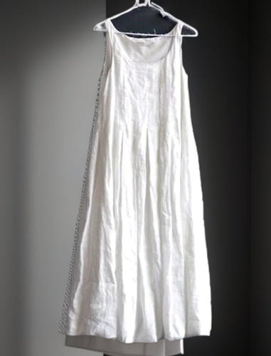 Levoire | Robe Maxi A-Ligne Plissée