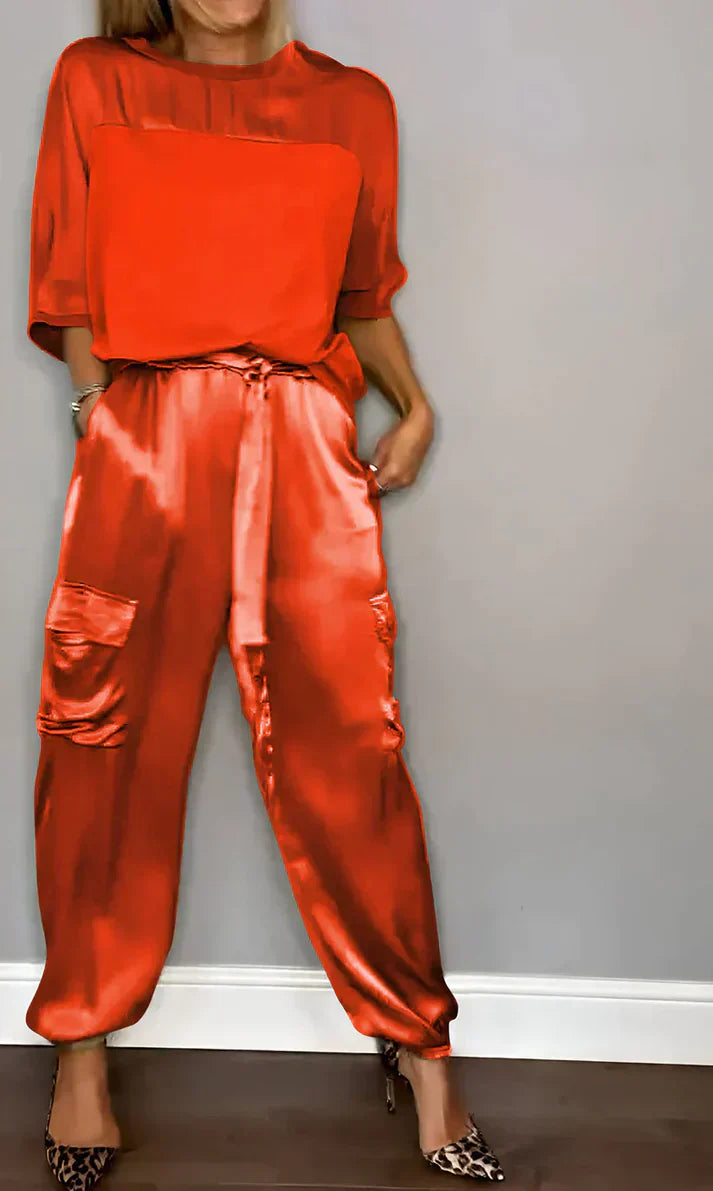 Levoire | Ensemble Deux Pièces Composé D'Un Haut Et D'Un Pantalon Rot
