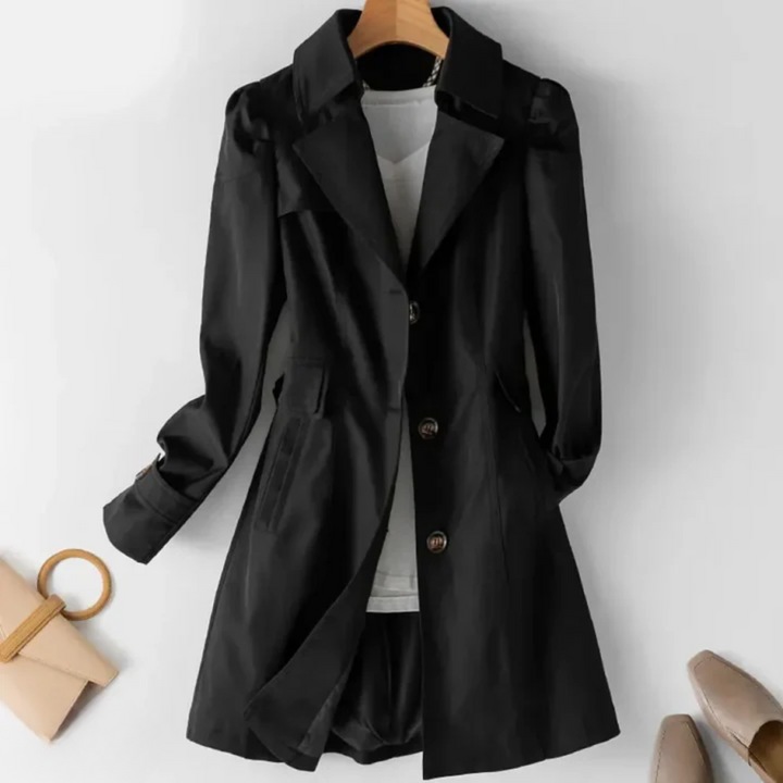 Levoire | Veste Coupe-Vent Élégante Et Décontractée Noir