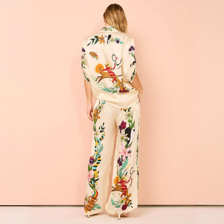 Levoire | Satin De Location Bicolore