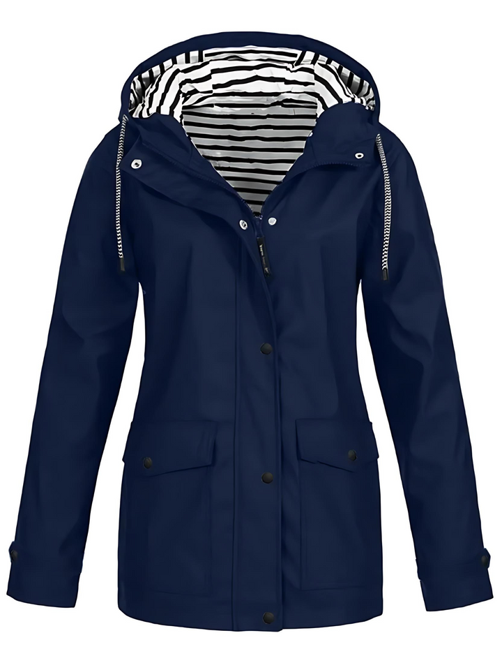 Levoire | Veste De Pluie Pratique Pour En Déplacement Bleu
