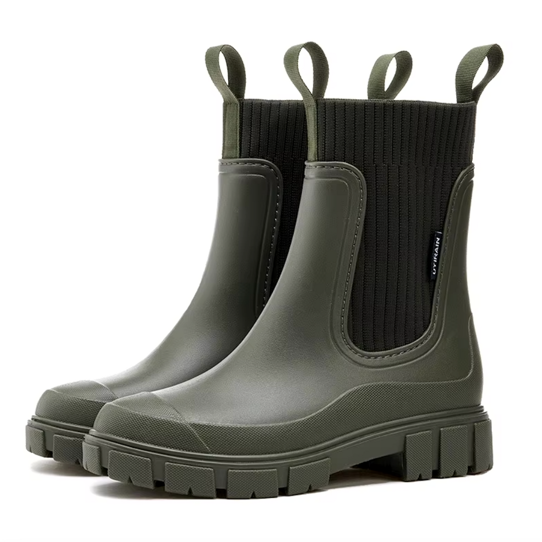 Levoire | Bottes En Caoutchouc Tendance Vert