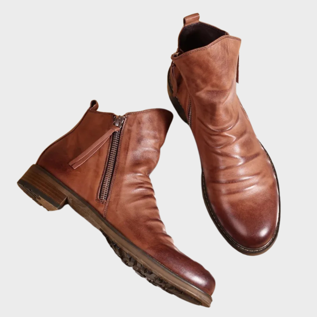 Levoire | Bottes En Cuir Durables