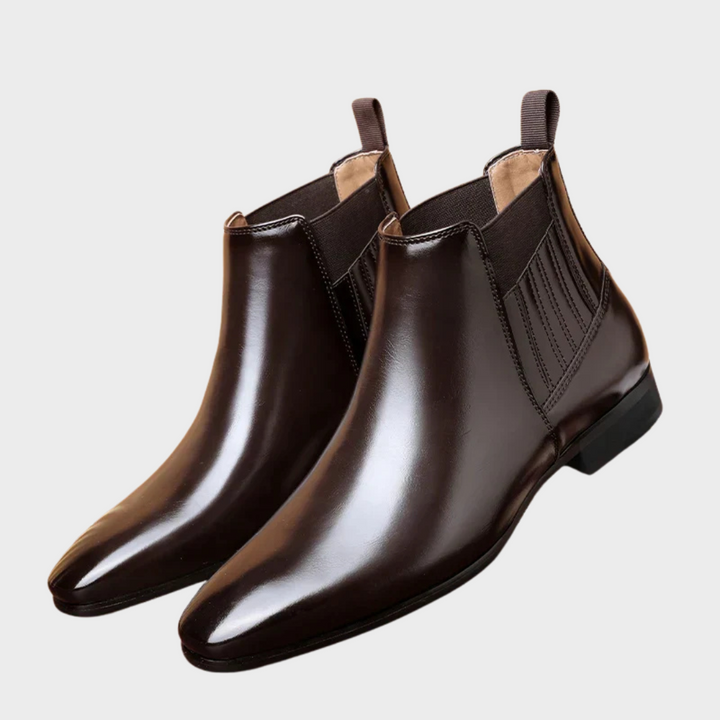 Levoire | Bottes en Cuir Texturé Style Urbain pour Femmes