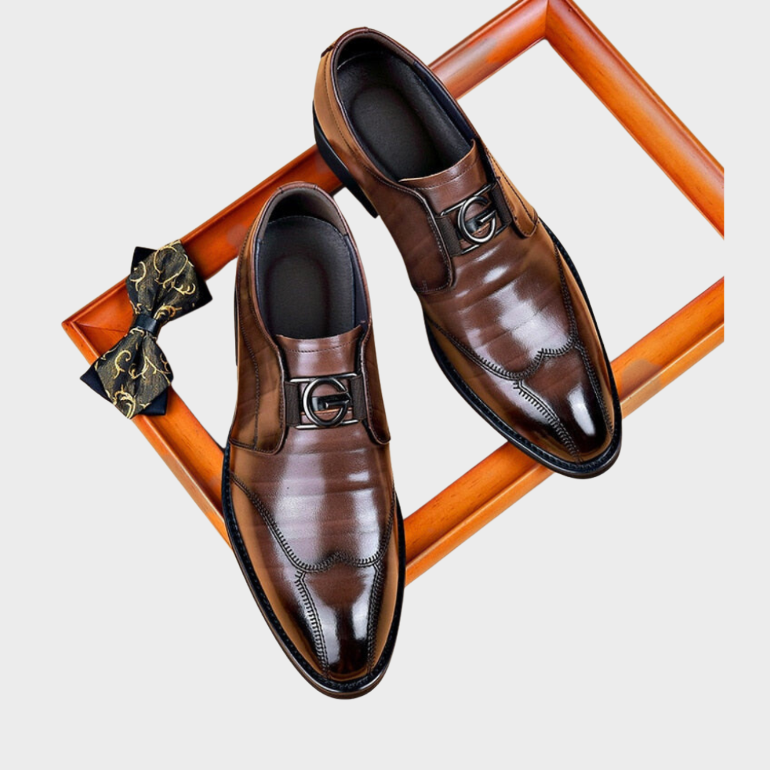Levoire | Chaussures en Cuir Souple à Détail Chic pour Femmes
