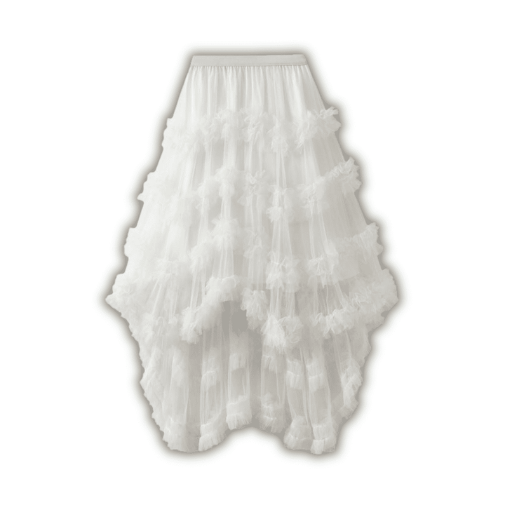 Levoire | Bajka Midi Jupe Blanc Une taille