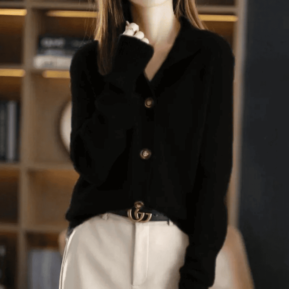 Levoire | Pull Surdimensionné Noir