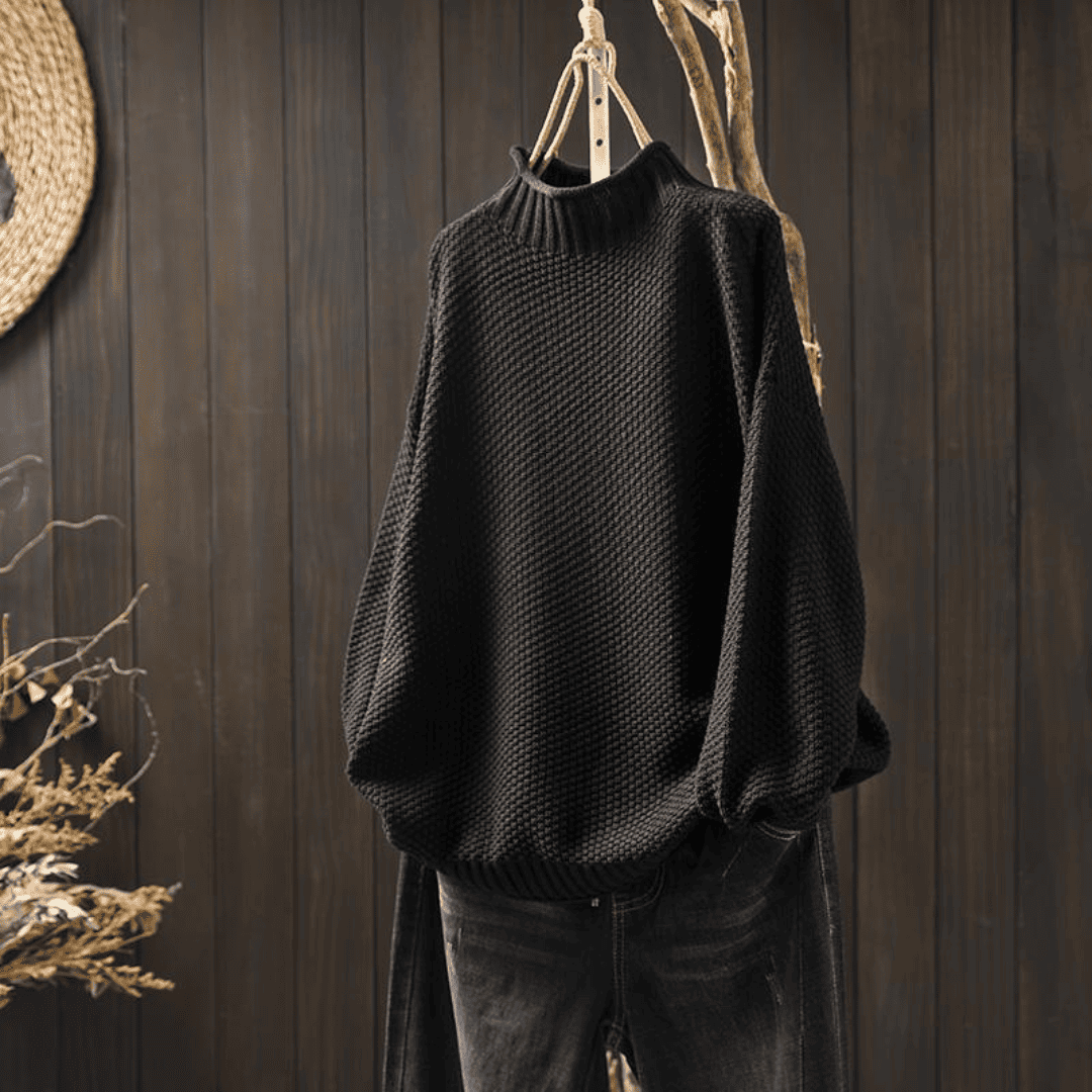 Levoire | Pull Classique Pour Femmes Noir