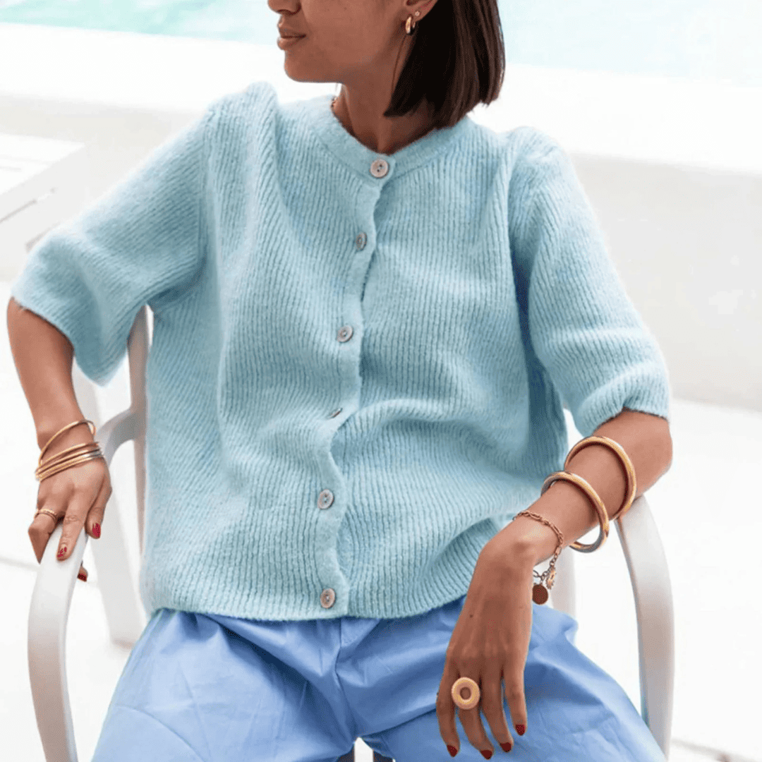 Levoire | Gilet Pastel Pour Femmes Bleu