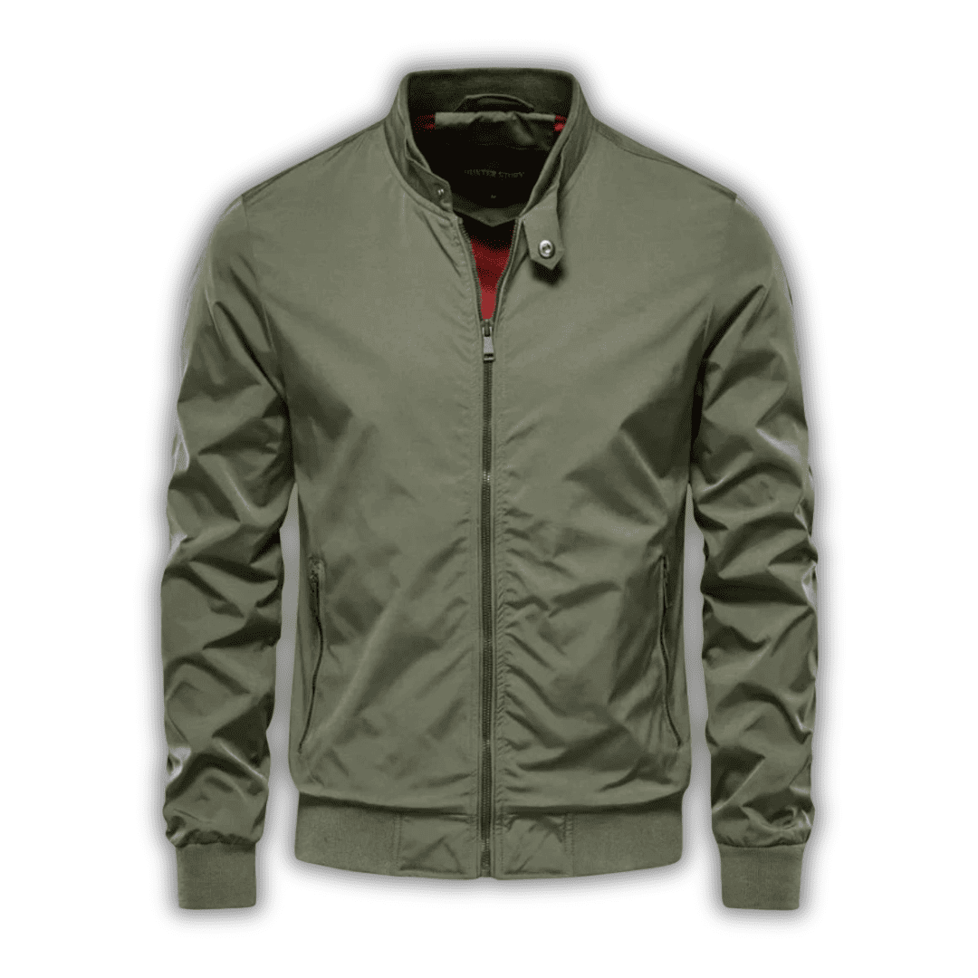 Levoire | Bogumił Manteau De Pluie Vert militaire