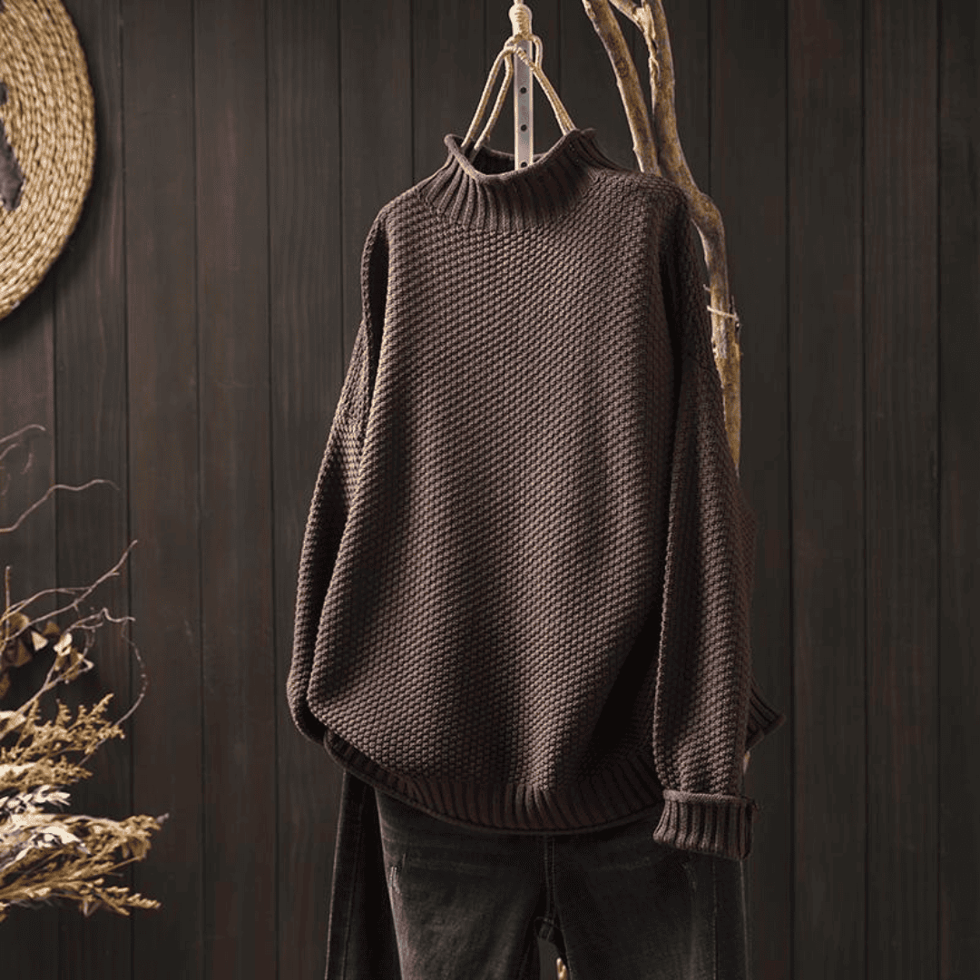 Levoire | Pull Classique Pour Femmes Braun