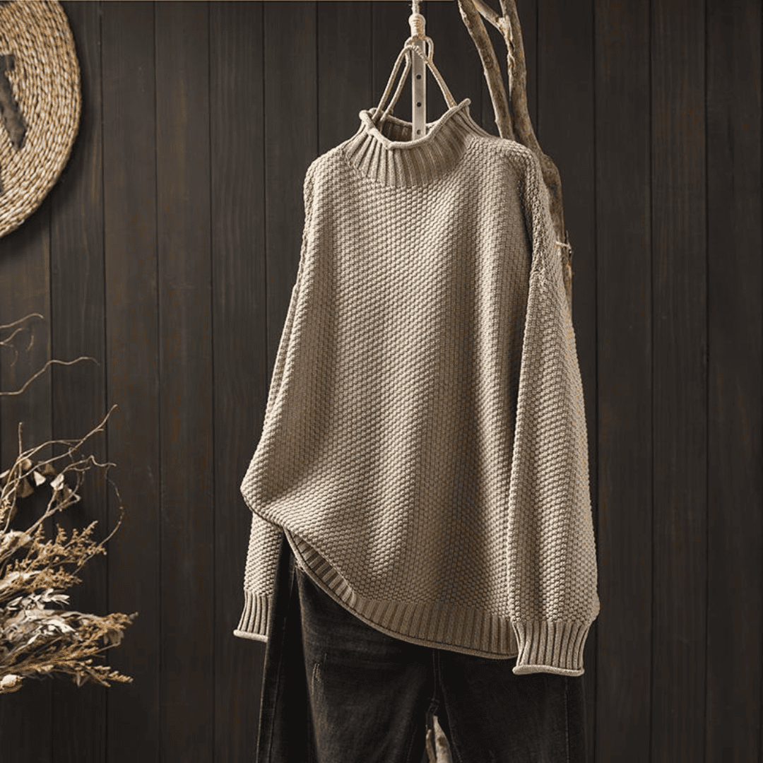 Levoire | Pull Classique Pour Femmes Beige