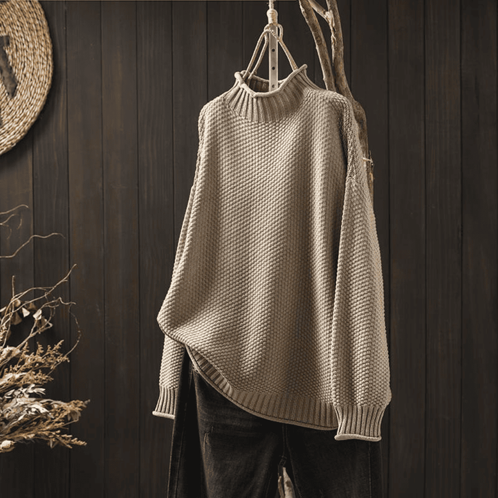 Levoire | Pull Classique Pour Femmes Beige