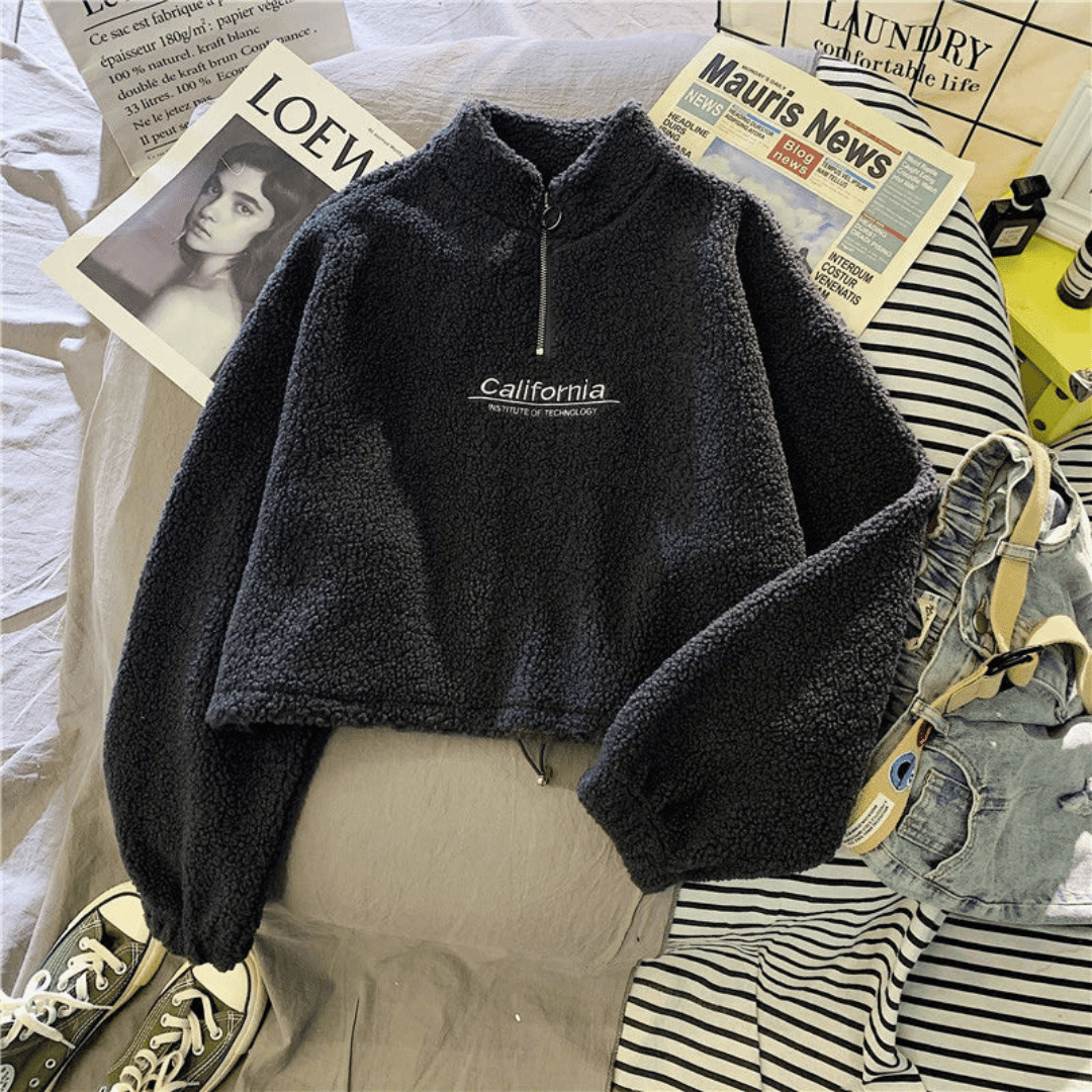 Levoire | Gilet Femme Avec Fermeture Éclair Noir