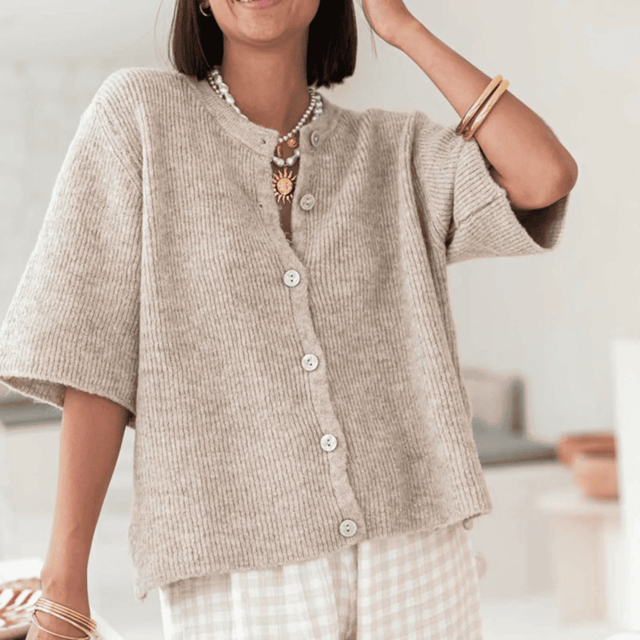 Levoire | Gilet Pastel Pour Femmes Vert olive