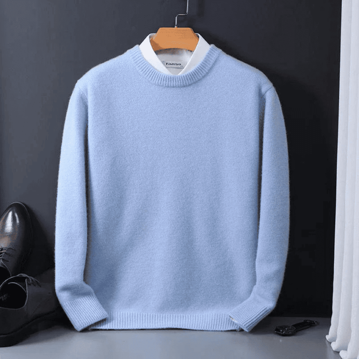 Levoire | Gilet En Laine Pour Homme Bleu clair