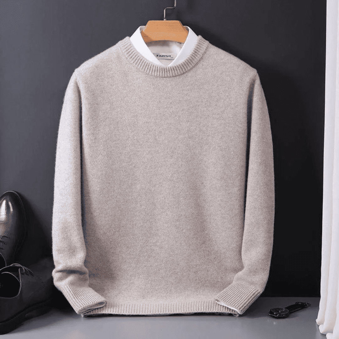 Levoire | Gilet En Laine Pour Homme Beige