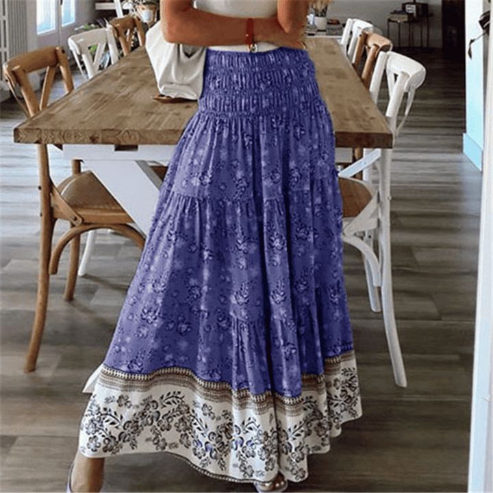 Levoire | Midi Haute Taille Werena Bleu