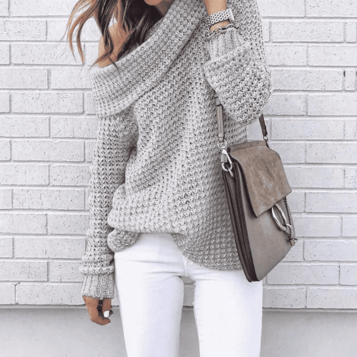 Levoire | Veste En Tricot Pour Femmes Dąbrówka Gris