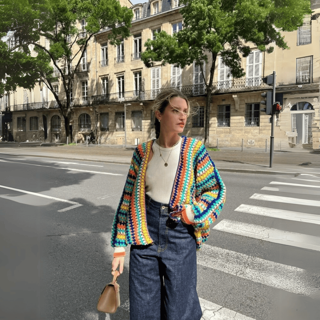 Levoire | Gilet Multicolore Pour Femmes L