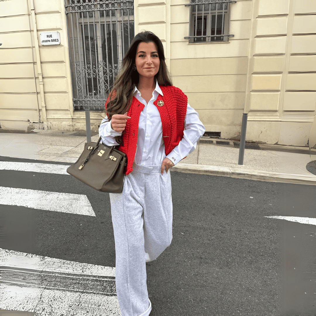 Levoire | Łucja Élégante Gilet En Tricot Pour Femmes