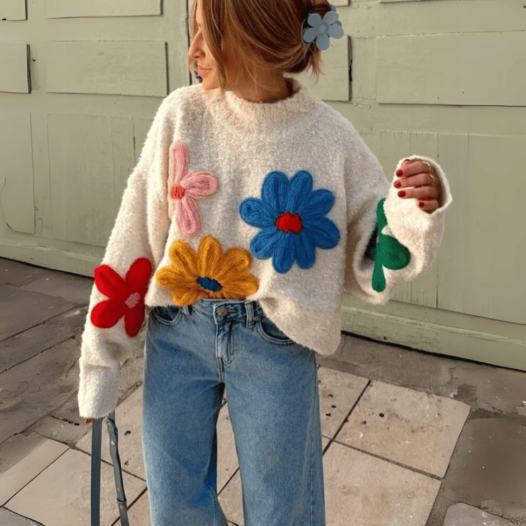 Levoire | Élégant Gilet Robe À Fleurs