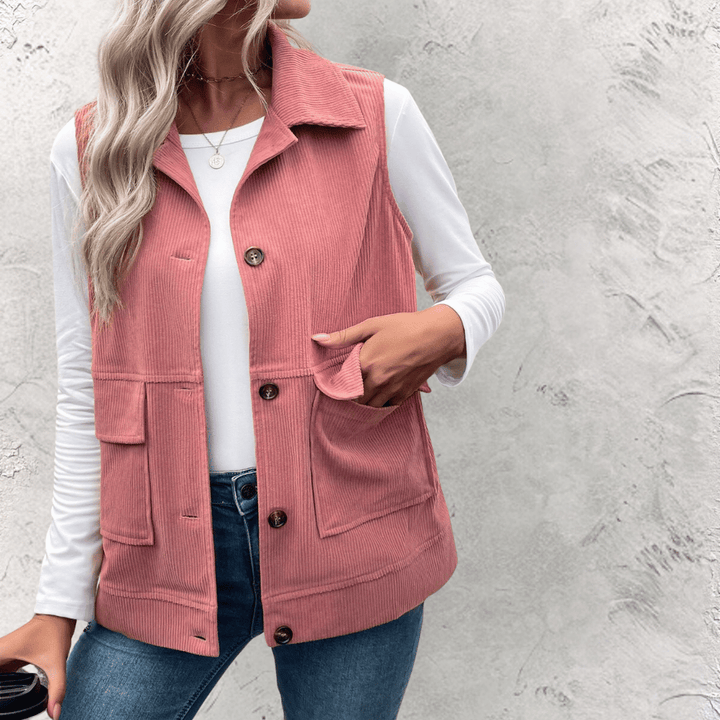 Levoire | Gilet Avec Col