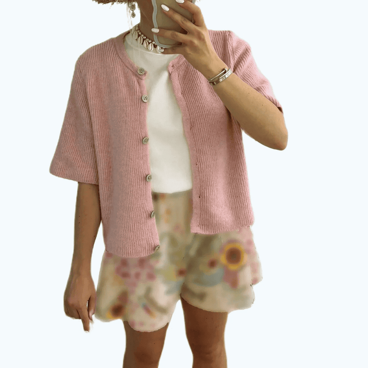 Levoire | Gilet Pastel Pour Femmes Rosa