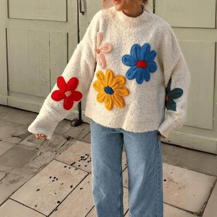 Levoire | Élégant Gilet Robe À Fleurs