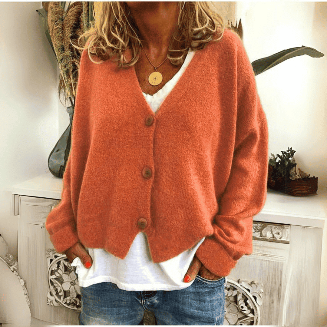 Levoire | Chemise Légère En Lin Orange