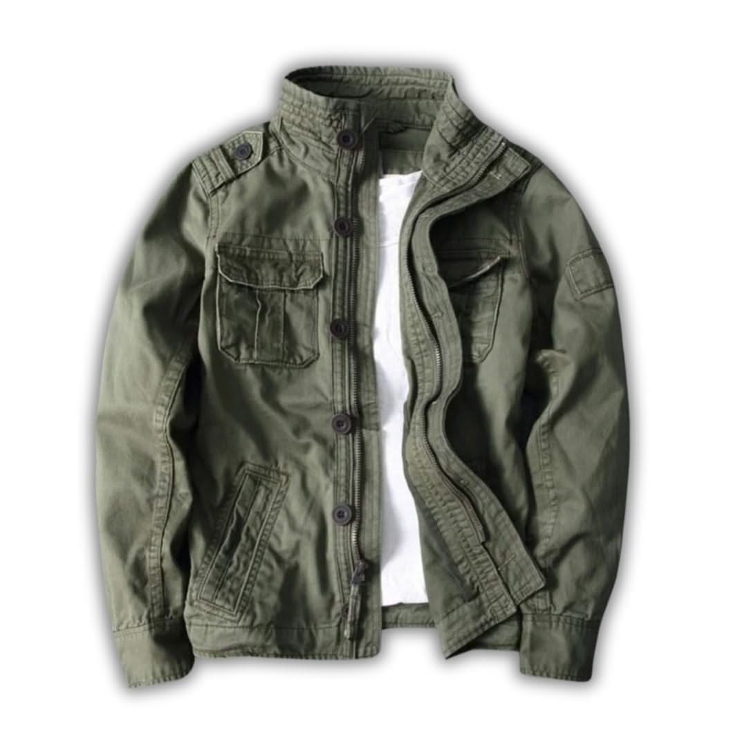 Levoire | Veste Cargo Pour Hommes Vert