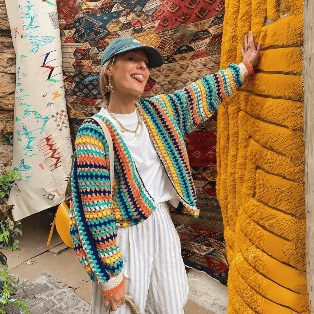Levoire | Gilet Multicolore Pour Femmes