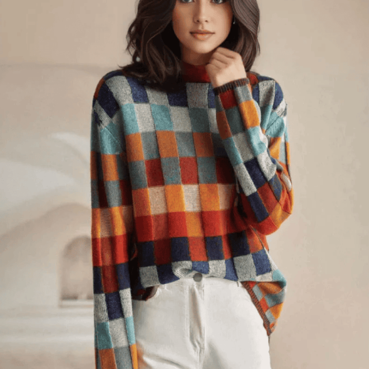 Levoire | Żaklina Villa Gilet À Motif Femme 2XL