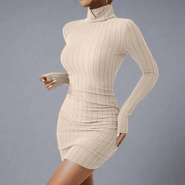 Levoire | Robe Avec Col Montant