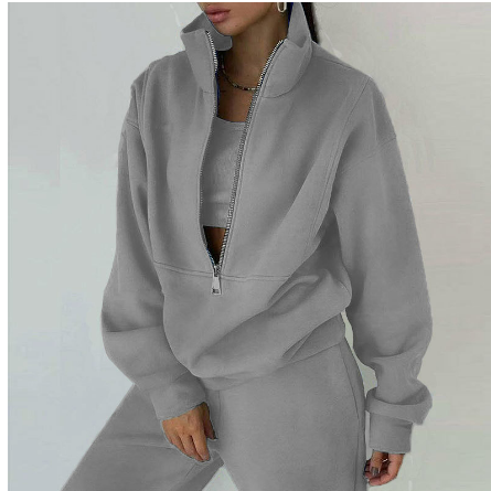 Levoire | Ensemble Confortable Tendance Pour Femmes Gris
