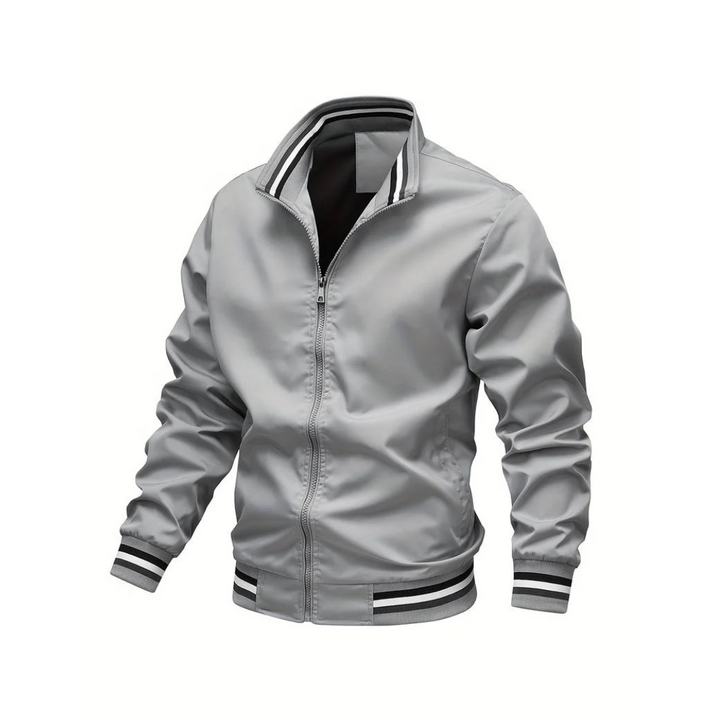 Levoire | Veste Sportive Zippée Pour Homme Argent