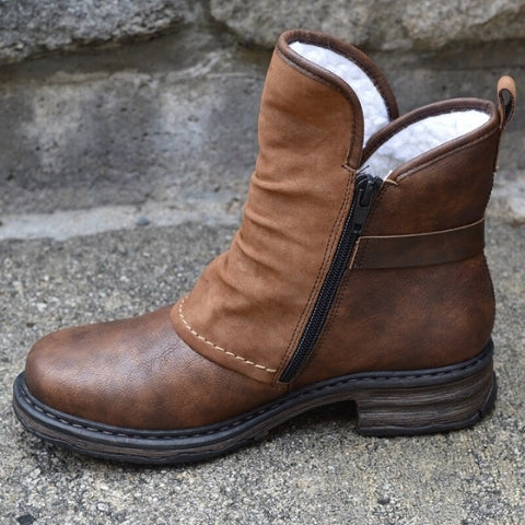 Levoire | Bottes Douces Avec Doublure En Fourrure, Semelle Antidérapante Et Fermeture Latérale