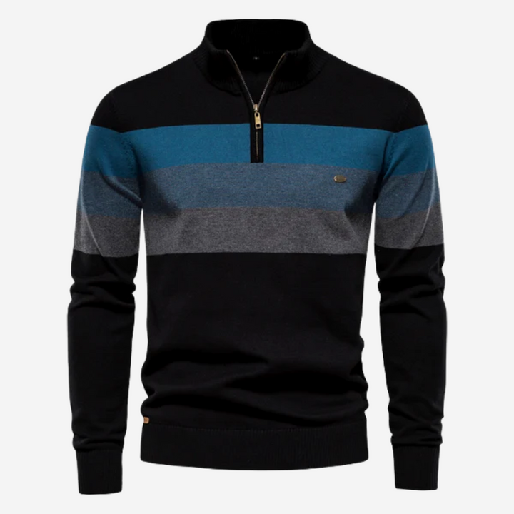 Levoire | Pull Chaud Basique Noir
